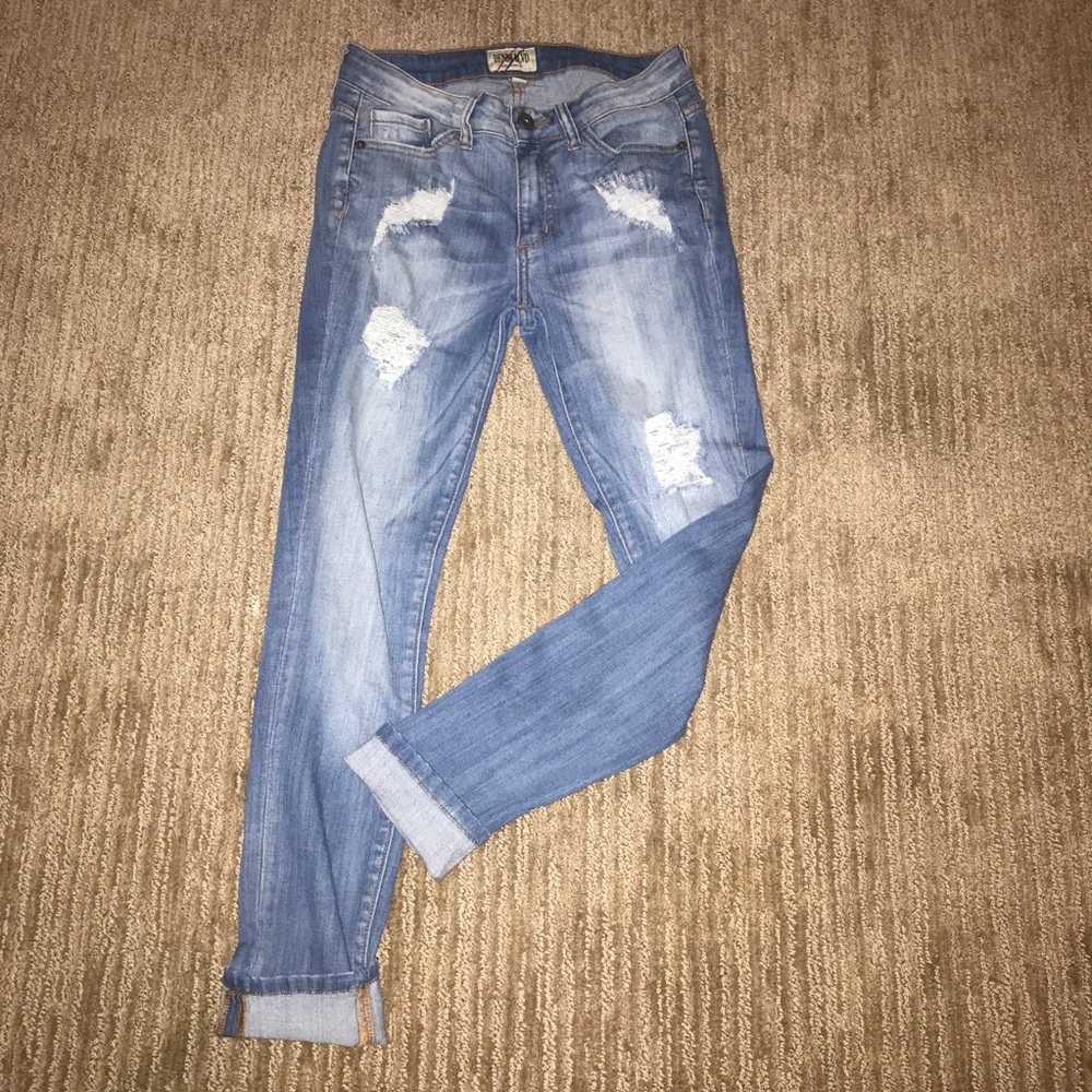 Like New Denim Blvd Stretch Jeans